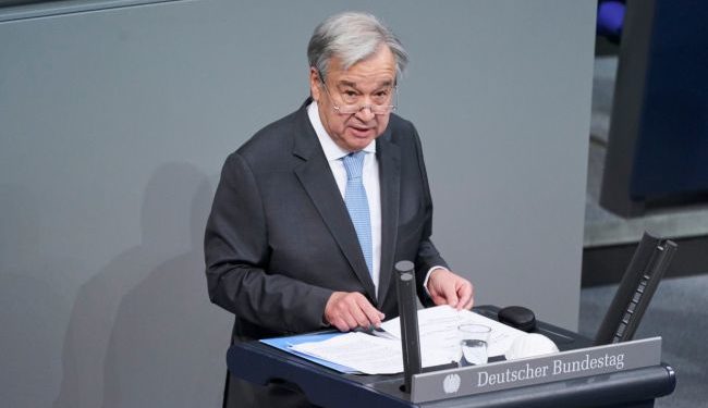 Генсек ООН назвал условие окончания войны в Украине