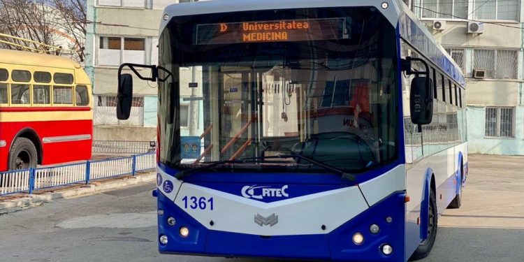 A fost desemnată compania care va oferi servicii de date GPS pentru troleibuzele din capitală