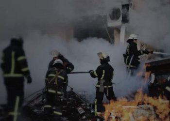 В Харькове из-за обстрелов российской армии произошли масштабные пожары, — ГСЧС