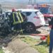 Grav accident la Strășeni. Două persoane au ars de vii într-un automobil | VIDEO
