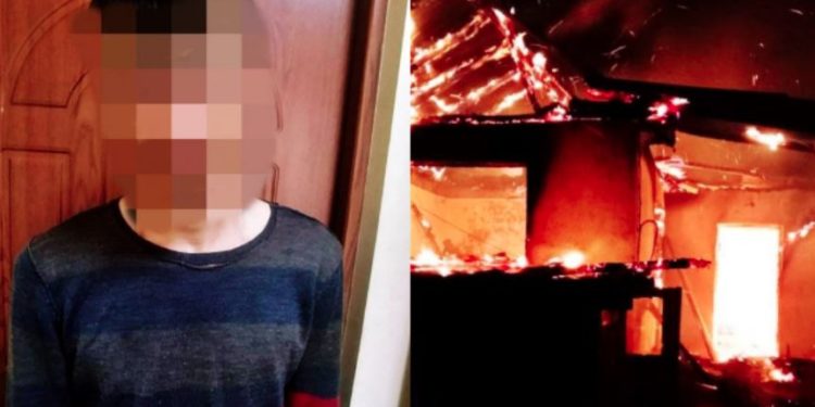 Crimă macabră în raionul Orhei: Un tânăr de 24 de ani, bănuit că și-ar fi omorât și incendiat propriul tată