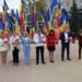 Flashmob cu ocazia Zilei Drapelului de Stat, la Orhei. Locuitorii împreună cu autoritățile locale și raionale au adus un omagiu Tricolorului | VIDEO