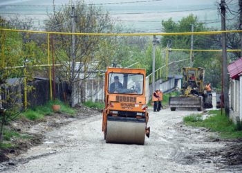 La Orhei, au loc reparații de amploare a drumurilor
