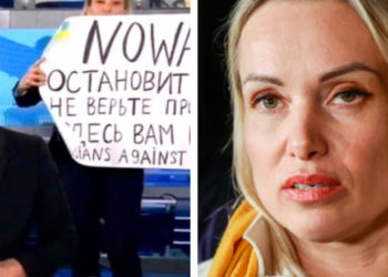 Jurnalista din Rusia care a protestat în direct față de război a fost angajată de un ziar german, dar lucrează de la Moscova