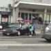 Accident în lanț, cu implicarea a trei mașini, în Chișinău. Doi copii – la spital