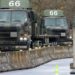 Pe internet circulă imagini cu o coloană militară ce s-ar îndrepta spre Moldova din România. Președinția: Informația este falsă | VIDEO
