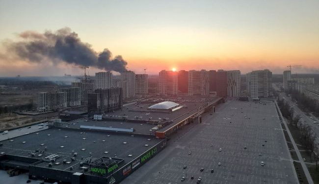 Киев утром подвергся обстрелам: взрывы в Дарницком районе на окраине города