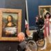 В Лувре картину «Мона Лиза» измазали тортом