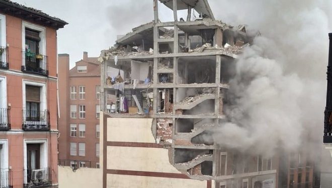 В центре Мадрида прогремел мощный взрыв