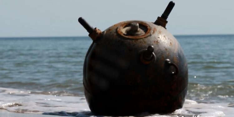 В море вблизи Одессы обнаружили мины