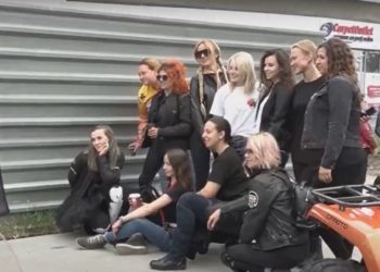 Zgomot de motoare, emoții şi multă adrenalină. Cum s-a desfășurat prima paradă „Moto Lady” organizată la Chișinău | VIDEO