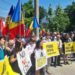 „Suntem împotriva acestei justiții”. Membrii și simpatizanții PSRM continuă protestele în susținerea lui Igor Dodon | VIDEO