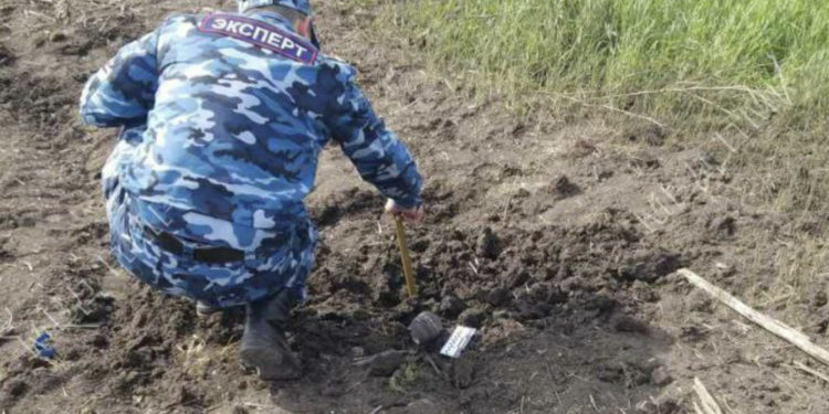 Așa-numitul „Minister de Interne” de la Tiraspol a publicat imagini cu locul unde ar fi avut loc explozii la Rîbnița | FOTO