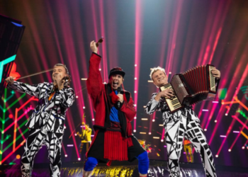 „Trenulețul” a aprins publicul de la Torino: Vezi cum au evoluat Zdob și Zdub și Frații Advahov, în semifinala Eurovision | VIDEO