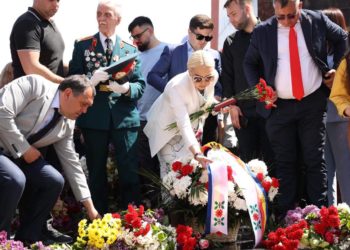 Peste 10 mii de membri și simpatizanți ai Partidului „ȘOR”, împreună cu reprezentanții din conducerea formațiunii, au participat la un marș al păcii, de Ziua Victoriei | VIDEO