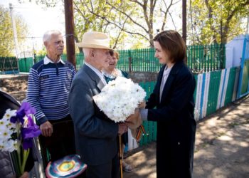 „Vom onora veteranii și vom vorbi despre pace”. Mesajul Maiei Sandu cu prilejul zilei de 9 Mai | VIDEO