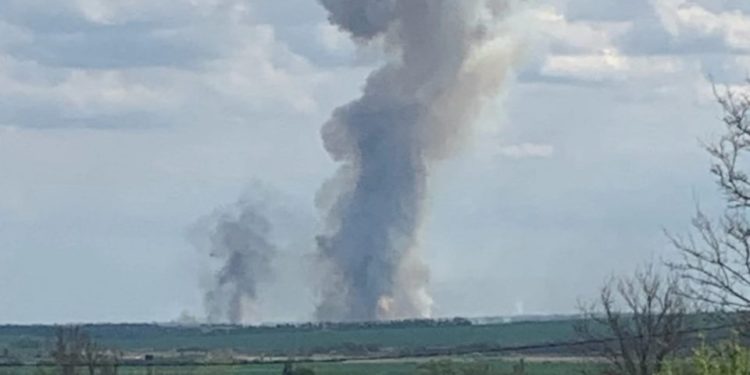 Noi explozii în orașul rusesc Belgorod