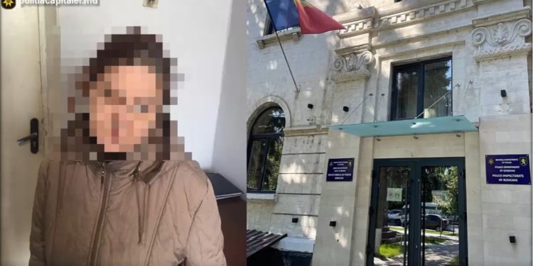 O femeie condamnată pentru prostituția a 3 minore și anunțată în căutare, reținută de polițiștii capitalei | VIDEO