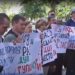 „Demisia, rușine!”. Un nou protest organizat de Partidul Comuniștilor și Partidul „ȘOR”, în fața ANRE | VIDEO