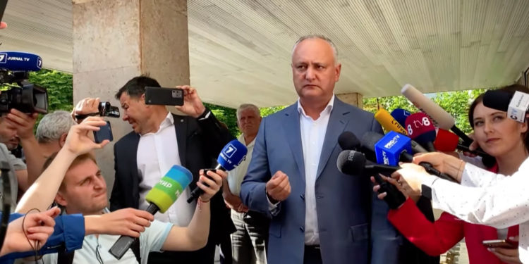 Prima declarație a lui Dodon, după ce fost plasat în arest preventiv la domiciliu