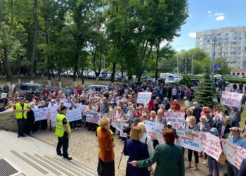 ПКРМ и Партия «ШОР» вновь протестовали против антинародной политики нынешней власти