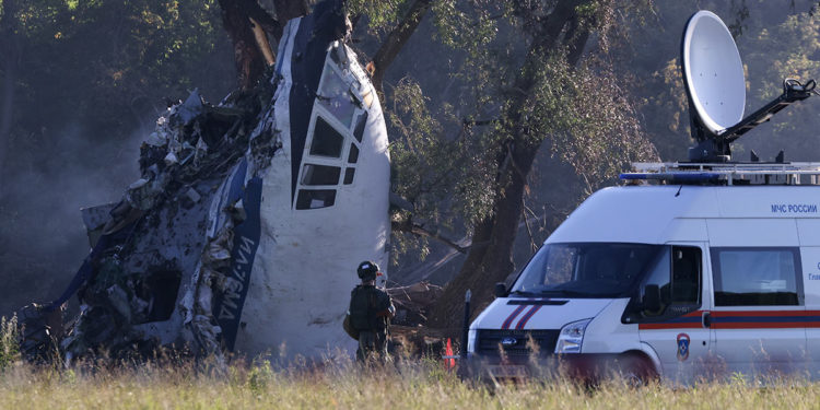 Четыре человека погибли при крушении Ил-76 под Рязанью