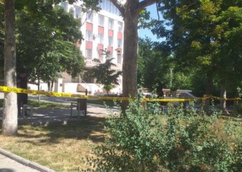 Очередное сообщение о бомбе. Из столичного здания Апелляционной палаты эвакуировали людей