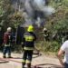 Incendiu într-un bloc locativ din sectorul Botanica al capitalei: Cinci echipaje de pompieri au luptat cu flăcările