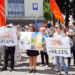 „Nu vrem să murim de foame”: Mai mulți membri și susținători ai PSRM au protestat în fața Ministerului Finanțelor și au cerut demisia ministrului | VIDEO