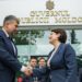 Fluidizarea traficului de mărfuri la frontieră a fost discutată între premierul Natalia Gavrilița și președintele Camerei Deputaților de la București, Marcel Ciolacu | VIDEO