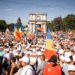 Organizatorii protestului: Peste 40.000 de oameni s-au adunat în Piața Marii Adunări Naționale pentru a protesta împotriva autorităților