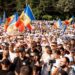 Organizatorii protestului: Peste 40.000 de oameni s-au adunat în Piața Marii Adunări Naționale pentru a protesta împotriva autorităților