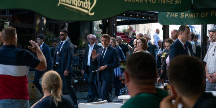 Macron, mesaj în română pentru locuitorii Rep. Moldova: Avem multe lucruri în comun și multe de făcut împreună