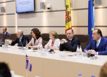 Deputatul Partidului „ȘOR” Petru Jardan a participat la întrevederea cu delegația președinților de Parlamente din Statele Baltice și Nordice