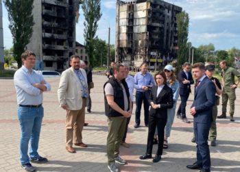 Primele detalii despre vizita Maiei Sandu în Ucraina: A mers în mai mute orașe bombardate și s-a întâlnit cu Vladimir Zelensky | VIDEO