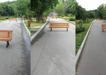 Vandalism în centrul capitalei: Mai multe bănci în parcul Valea Trandafirilor au fost scoase din temelie. Ce spune Poliția | VIDEO
