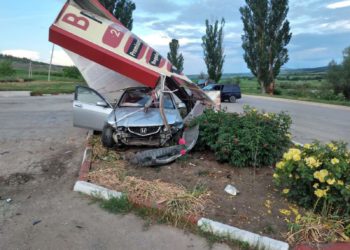 Un tânăr fără permis de conducere a provocat un accident la Călărași  | FOTO
