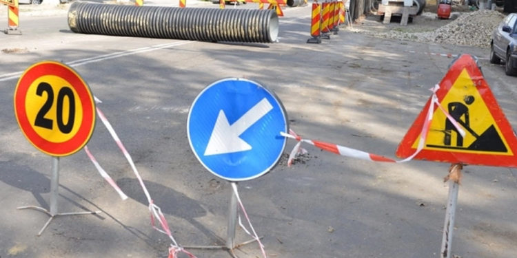 В Кишиневе две центральные улицы частично перекроют до середины сентября