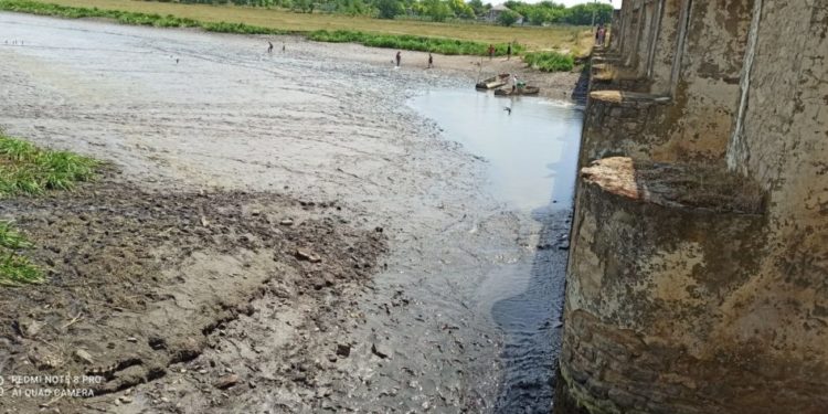 Răutul, secat intenționat la Telenești? Pești de peste 1 mln de lei au pierit