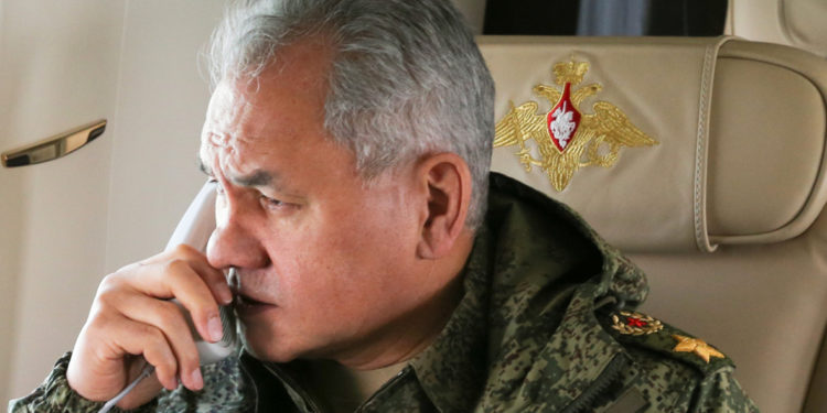 Șoigu ordonă armatei să-și intensifice atacurile în Ucraina. Ministerul rus spune că el a „inspectat» trupele care luptă acolo