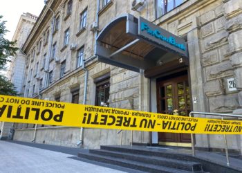 Epopeea alarmelor cu bombă continuă. Oficiul din centrul capitalei al unei bănci ar fi minat