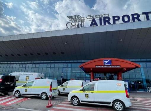 Чтобы положить конец сообщениям о минировании Кишиневского аэропорта, полицейские будут его патрулировать | VIDEO