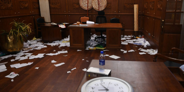 Fostul președinte din Sri Lanka, după ce a fugit în țară în urma protestelor: „Am făcut maximum pentru țară”