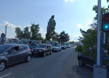 В пункте пропуска «Леушены» наблюдаются очереди