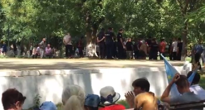 Un nou protest a avut loc la Vulcănești, dar s-a încheiat cu un conflict