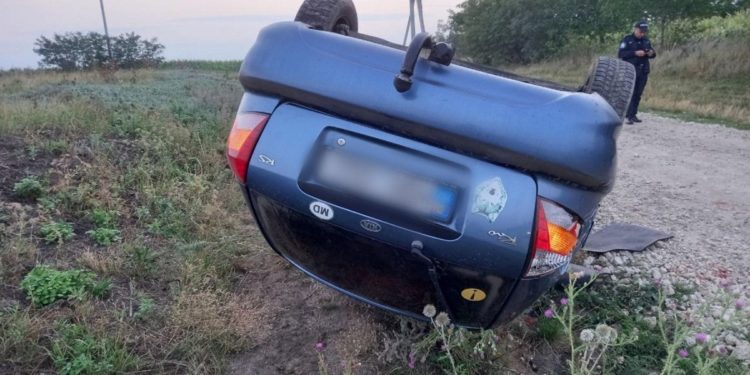 Accident rutier în nordul țării! Șoferul a urcat la volan beat și fără permis | FOTO