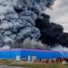 В Подмосковье произошел сильный пожар на складе Ozon