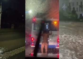 Ploaia inundă străzile Capitalei! Ce se întâmplă pe principalele artere ale orașului | VIDEO