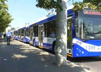 Primăria a modificat pentru azi itinerarul a două rute de troleibuz din Chișinău