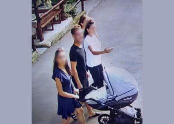 Un grup de vizitatori, surprinși cum fură o broască țestoasă de la Grădina Zoologică din Chișinău